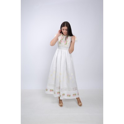 Embroidered dress "Spring Lace"
